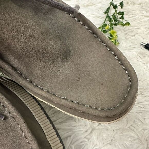 Tommy Bahama Men’s Rivington Gray Leather Ankle Boots Lace up casual sz 7.5D - Picture 7 of 10